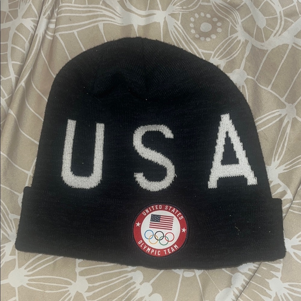 Nike Black USA Beanie